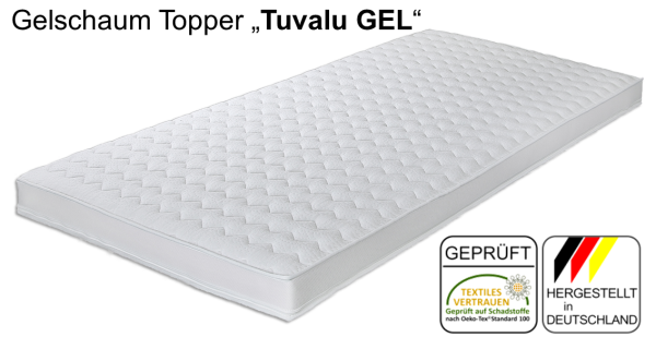 Gelschaum-Topper "Tuvalu" - 7,0 cm hoch