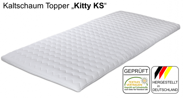 Kaltschaum Topper "Kitty" - 5,0 cm hoch